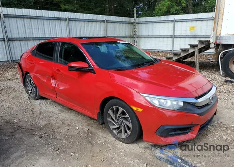 2016 Honda Civic Ex из США, поврежденный, VIN 2HGFC2F75GH564803